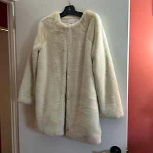 Pop Sugar Faux Fur Dress Coat